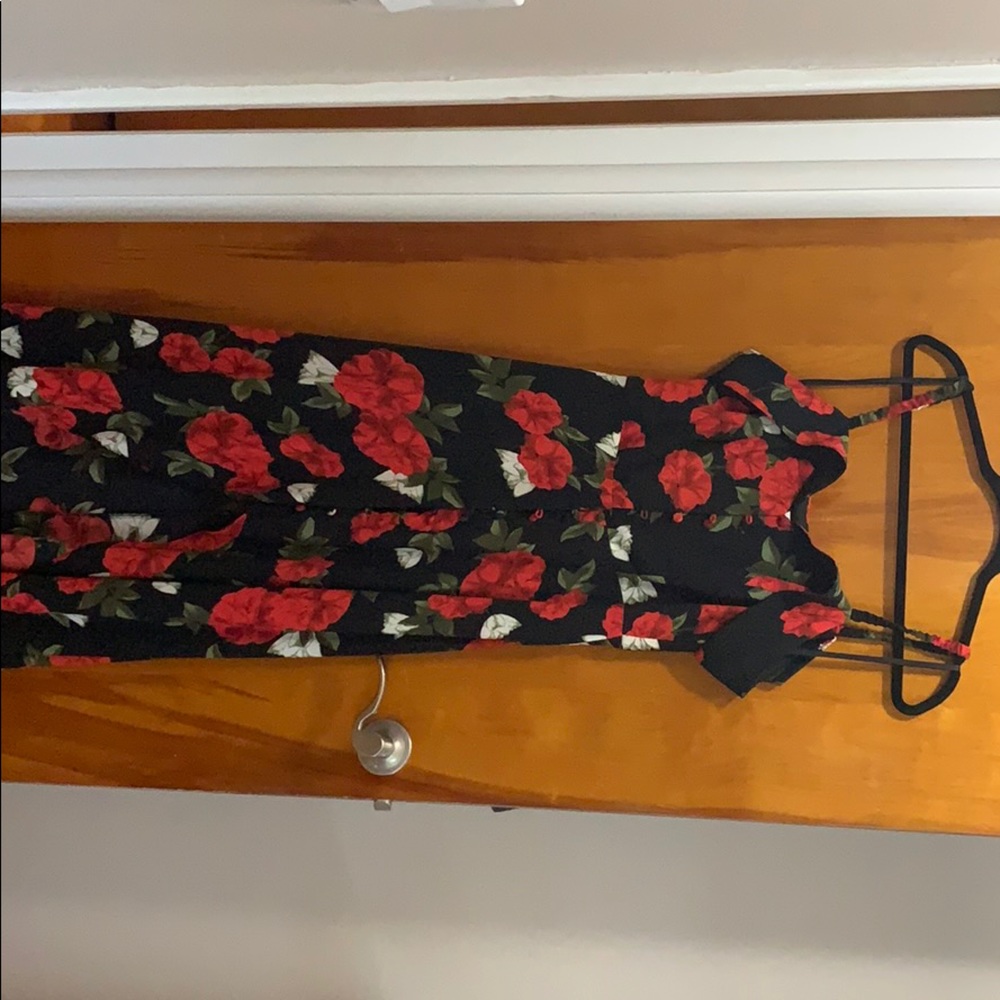 Hi-Low Cold Shoulder Dress